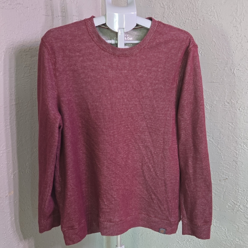 ^Men's Burgundy Sweater by Copper & Oak Supply Co.